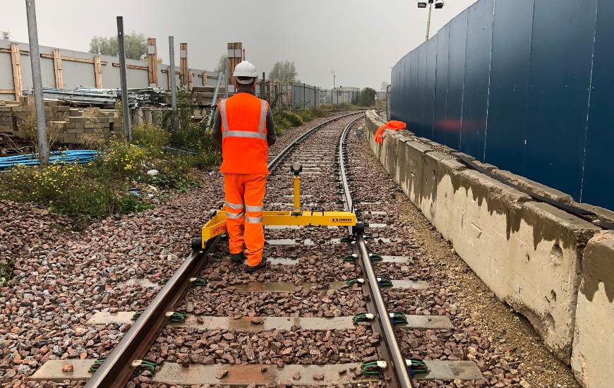 levantamento ferroviário